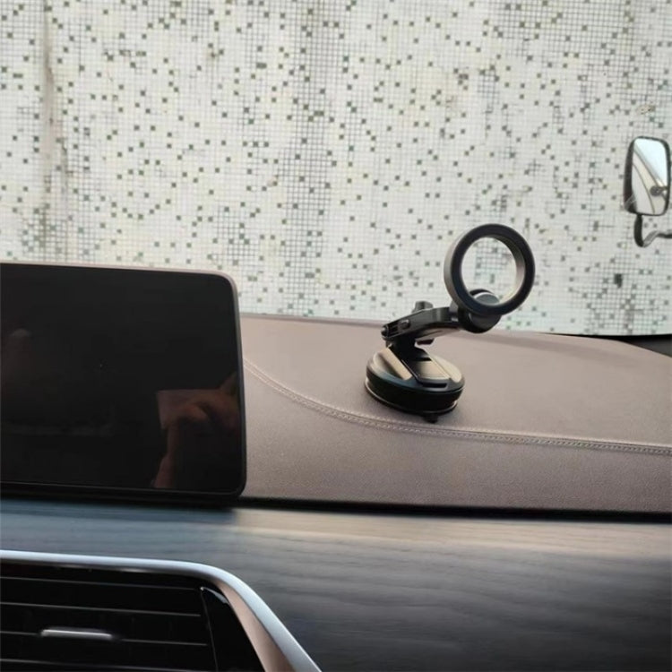 Car Dashboard / Windshield Compatible Magnet Type Phone Holder Suction Cup Base - Car Holders by PMC TechLife | Online Shopping South Africa | PMC TechLife | Buy Now Pay Later Mobicred
