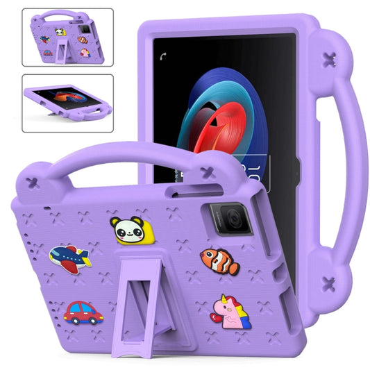 For TCL Tab 10 Gen2 10.36 2023 Handle Kickstand Children EVA Shockproof Tablet Case(Light Purple) - Others by PMC Jewellery | Online Shopping South Africa | PMC Jewellery | Buy Now Pay Later Mobicred