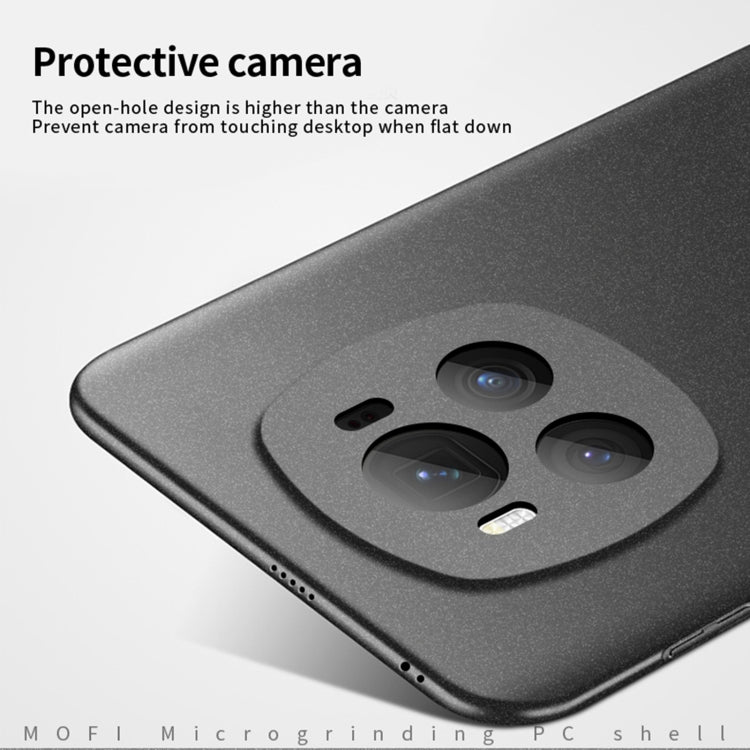 For Honor Magic6 MOFI Fandun Series Frosted PC Ultra-thin All-inclusive Phone Case(Gray) - Honor Cases by MOFI | Online Shopping South Africa | PMC Jewellery