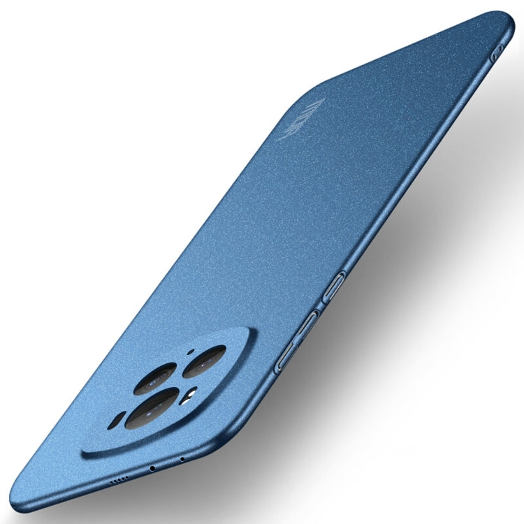 For Honor Magic6 Pro MOFI Fandun Series Frosted PC Ultra-thin All-inclusive Phone Case(Blue) - Honor Cases by MOFI | Online Shopping South Africa | PMC Jewellery