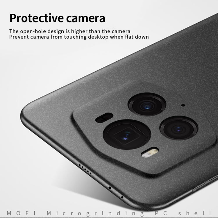 For Honor Magic6 RSR MOFI Fandun Series Frosted PC Ultra-thin All-inclusive Phone Case(Green) - Honor Cases by MOFI | Online Shopping South Africa | PMC Jewellery | Buy Now Pay Later Mobicred
