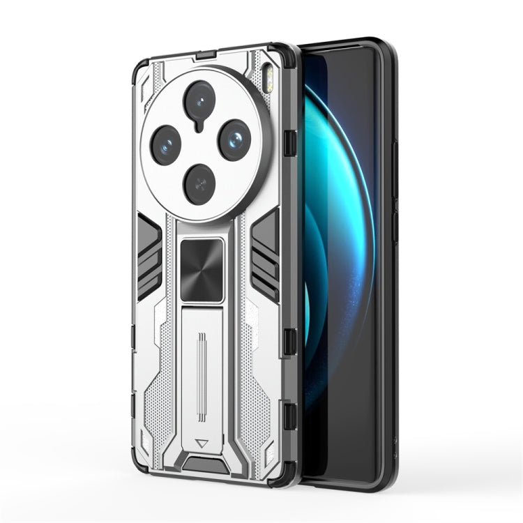 For vivo X100 Pro Supersonic Armor PC Hybrid TPU Phone Case(Silver) - X100 Pro Cases by imak | Online Shopping South Africa | PMC Jewellery