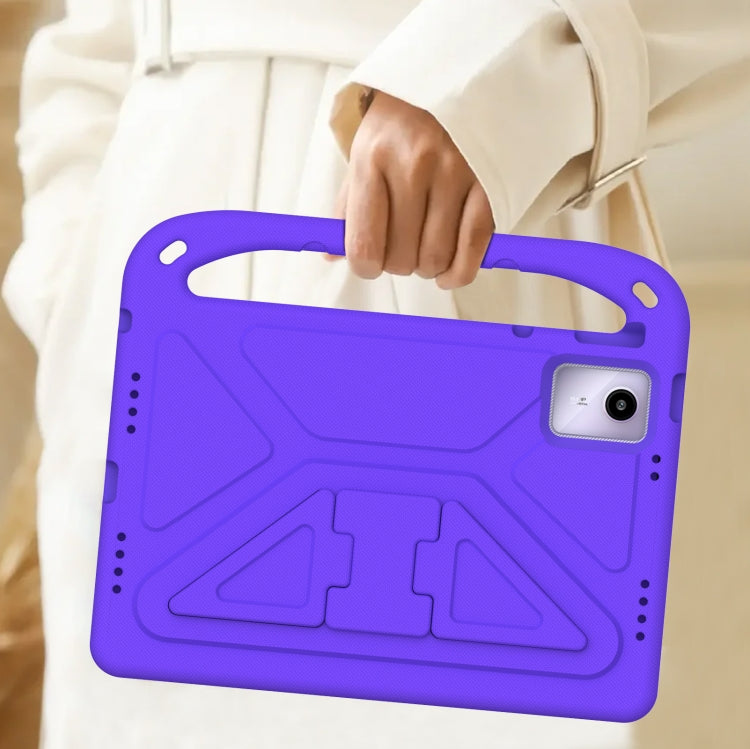 For Lenovo Tab  P12 / Xiaoxin Pad Pro 12.7 Handle EVA Shockproof Tablet Case with Holder(Purple) - Lenovo by PMC TechLife | Online Shopping South Africa | PMC TechLife | Buy Now Pay Later Mobicred
