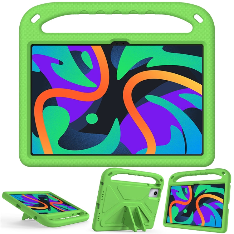 For Amazon Fire Max 11 2023 Handle EVA Shockproof Tablet Case with Holder(Green) - free shipping - PMC TechLife - Order now!