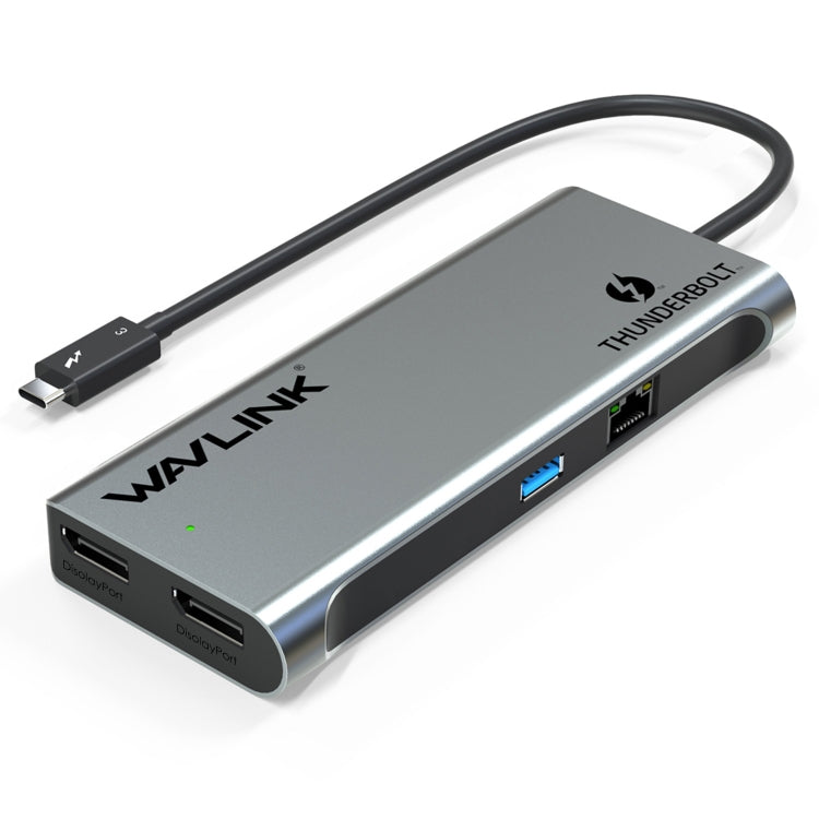 WAVLINK WL-UTD05 Multi-Function 4-in-1 Extender Type-C to DP Thunderbolt 3 Connector 4K Transfer - USB HUB by WAVLINK | Online Shopping South Africa | PMC Jewellery | Buy Now Pay Later Mobicred