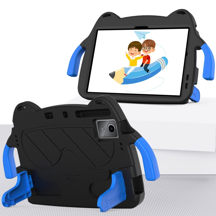 For DOOGEE T30 Pro 11 2023 Ice Baby EVA Shockproof Hard PC Tablet Case(Black+Blue) - Others by PMC TechLife | Online Shopping South Africa | PMC TechLife | Buy Now Pay Later Mobicred