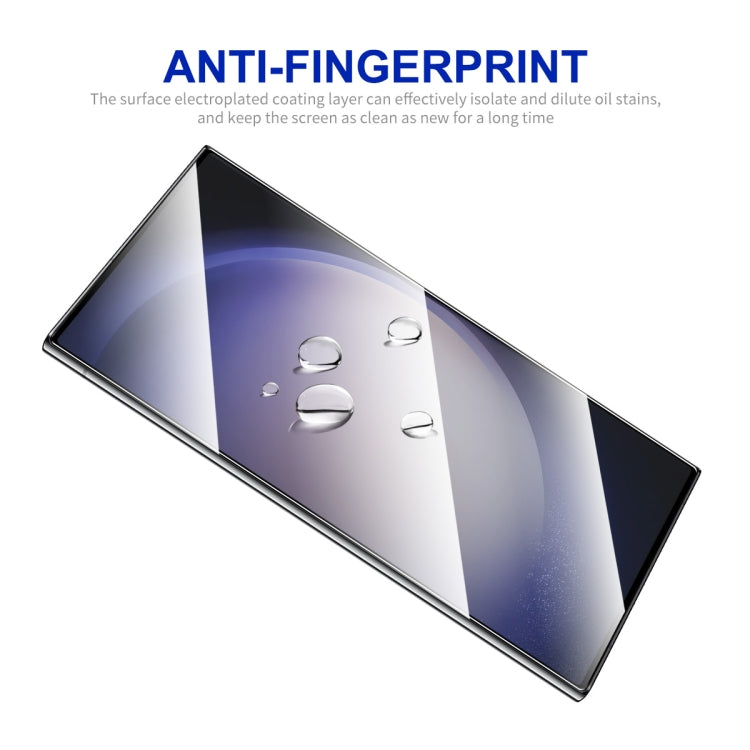 For Samsung Galaxy S24 Ultra 5G ENKAY Hat-Prince 0.18mm High Aluminum-silicon Tempered Glass Film, Support Ultrasonic Fingerprint Unclock - Galaxy S24 Ultra 5G Tempered Glass by ENKAY | Online Shopping South Africa | PMC Jewellery | Buy Now Pay Later Mobicred