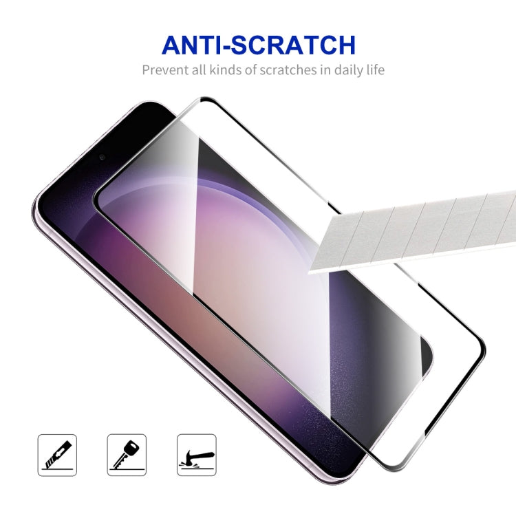 For Samsung Galaxy S24+ 5G 10pcs ENKAY Hat-Prince 0.18mm High Aluminum-silicon Tempered Glass Film, Support Ultrasonic Fingerprint Unclock - Galaxy S24+ 5G Tempered Glass by ENKAY | Online Shopping South Africa | PMC Jewellery | Buy Now Pay Later Mobicred