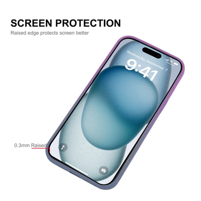 For iPhone 16 Pro Max ENKAY Hat-Prince MagSafe Rainbow Gradient Silicone Phone Case with Lens Film(Dark Blue) - iPhone 16 Pro Max Cases by ENKAY | Online Shopping South Africa | PMC Jewellery | Buy Now Pay Later Mobicred