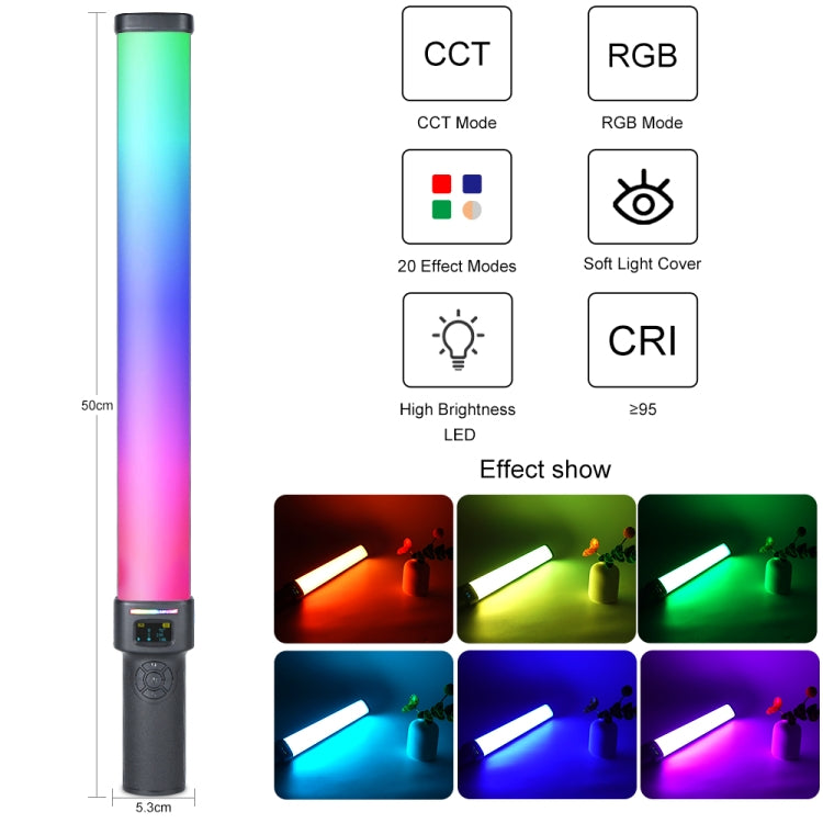 VLOGLITE W270RGB Live Streaming E-Sports Handheld Fill Light LED Studio Light(UK Plug) - free shipping - PMC TechLife - Order now!