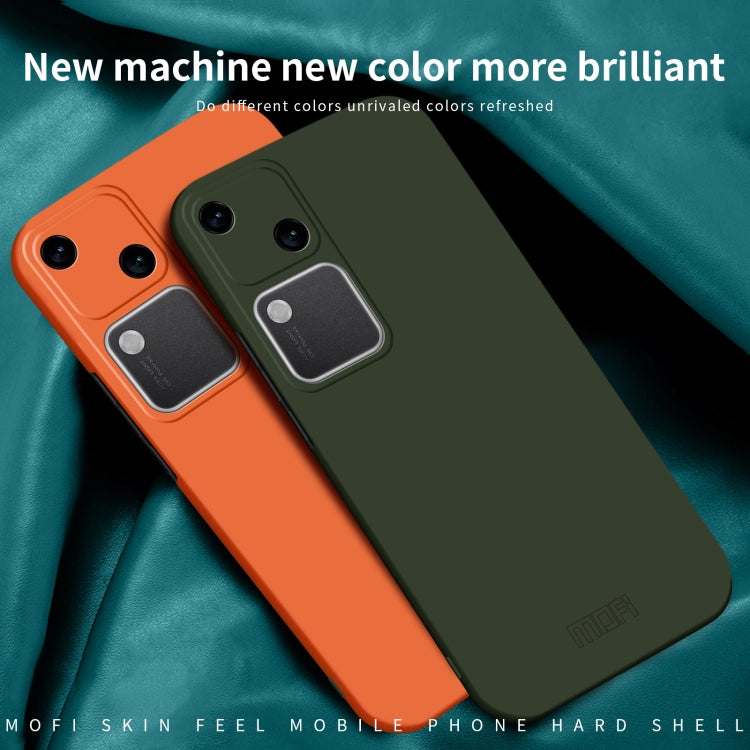 For vivo S18 MOFI Qin Series Skin Feel All-inclusive PC Phone Case(Orange) - S18 Cases by MOFI | Online Shopping South Africa | PMC Jewellery