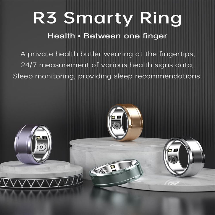 R3 SIZE 20 Smart Ring, Support Heart Rate / Blood Oxygen / Sleep Monitoring(Blue) - Smart Rings / Smart Telephones by PMC Jewellery | Online Shopping South Africa | PMC Jewellery