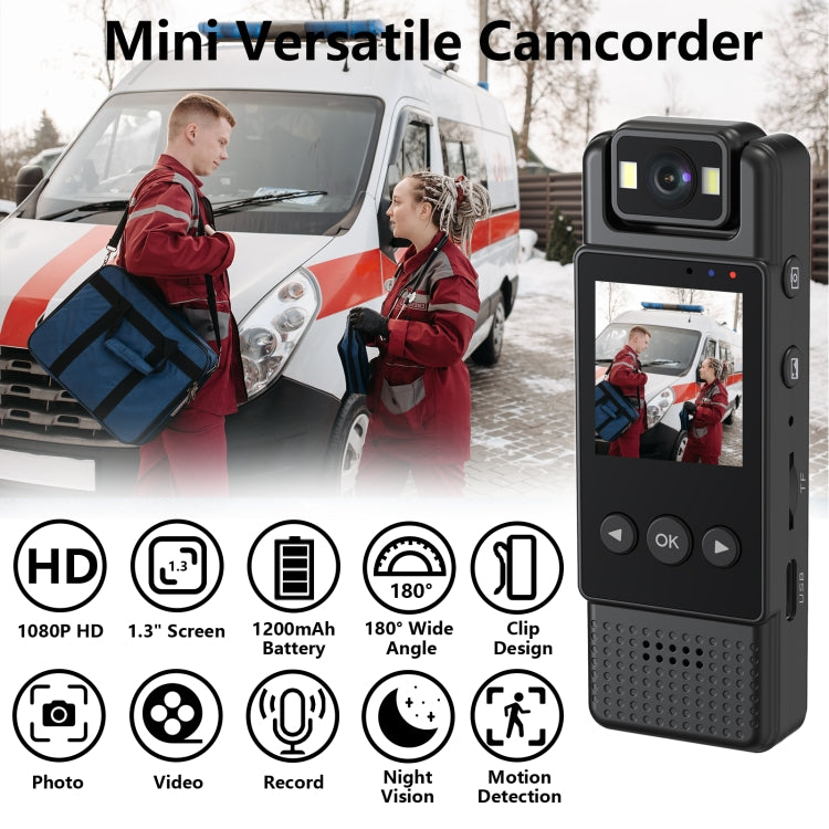 L12WIFI 180 Degrees Rotation Night Vision Camera Outdoor Sports Conference Video Recording Camera - Video Cameras by PMC Jewellery | Online Shopping South Africa | PMC Jewellery | Buy Now Pay Later Mobicred