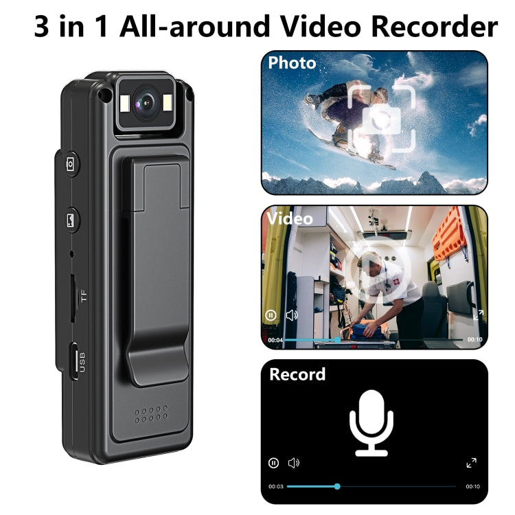 L12WIFI 180 Degrees Rotation Night Vision Camera Outdoor Sports Conference Video Recording Camera - Video Cameras by PMC Jewellery | Online Shopping South Africa | PMC Jewellery | Buy Now Pay Later Mobicred