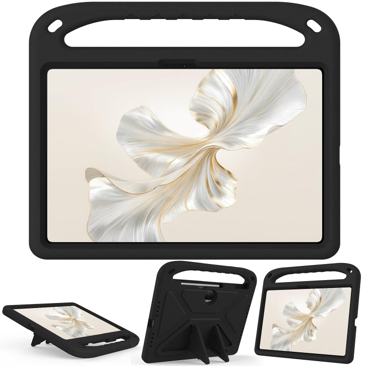 For Honor Pad 9 12.1 Handle EVA Shockproof Tablet Case with Holder(Black) - Honor by PMC TechLife | Online Shopping South Africa | PMC TechLife | Buy Now Pay Later Mobicred