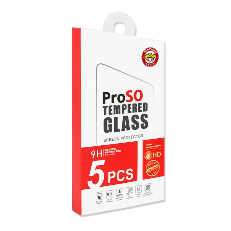 For Tecno Spark 10 / 10 5G 5pcs ENKAY Full Glue High Aluminum-silicon Tempered Glass Film - Tecno Tempered Glass by ENKAY | Online Shopping South Africa | PMC Jewellery | Buy Now Pay Later Mobicred