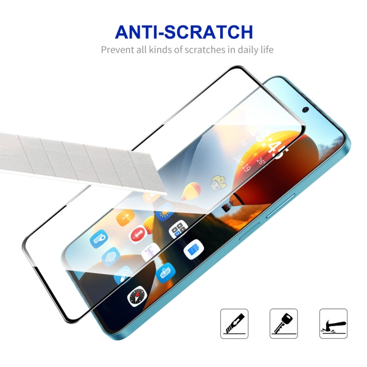 For Realme C67 4G ENKAY Full Glue High Aluminum-silicon Tempered Glass Film - C67 Tempered Glass by ENKAY | Online Shopping South Africa | PMC Jewellery | Buy Now Pay Later Mobicred