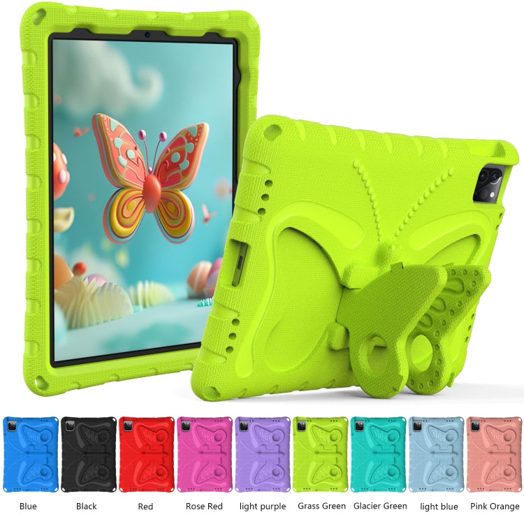 For iPad Air 11 2024 Butterfly Bracket EVA Shockproof Tablet Case(Grass Green) - iPad Air 11 2024 Cases by PMC Jewellery | Online Shopping South Africa | PMC Jewellery | Buy Now Pay Later Mobicred