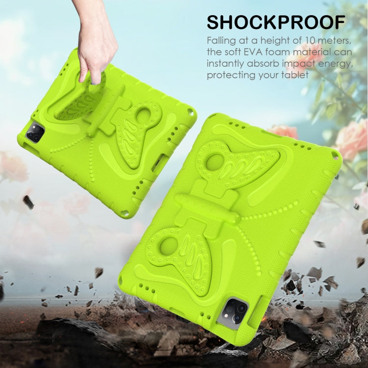 For iPad Air 11 2024 Butterfly Bracket EVA Shockproof Tablet Case(Mint Green) - iPad Air 11 2024 Cases by PMC Jewellery | Online Shopping South Africa | PMC Jewellery | Buy Now Pay Later Mobicred