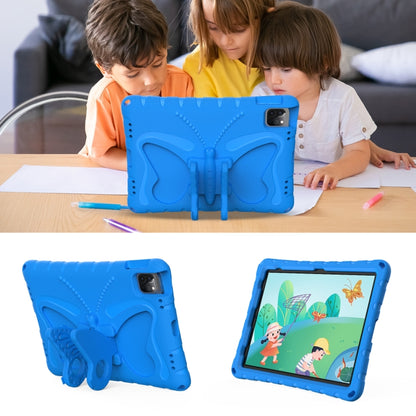 For iPad Pro 11 2024 Butterfly Bracket EVA Shockproof Tablet Case(Blue) - iPad Pro 11 2024 Cases by PMC Jewellery | Online Shopping South Africa | PMC Jewellery | Buy Now Pay Later Mobicred