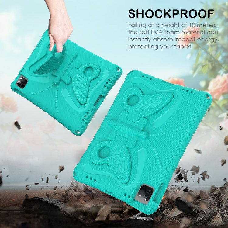 For iPad Pro 11 2024 Butterfly Bracket EVA Shockproof Tablet Case(Mint Green) - iPad Pro 11 2024 Cases by PMC Jewellery | Online Shopping South Africa | PMC Jewellery | Buy Now Pay Later Mobicred