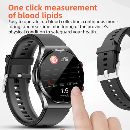 E09 Pro 1.32 inch Color Screen Smart Watch, Support Bluetooth Call / ECG Electrocardiogram(Black) - Smart Watches by PMC Jewellery | Online Shopping South Africa | PMC Jewellery | Buy Now Pay Later Mobicred