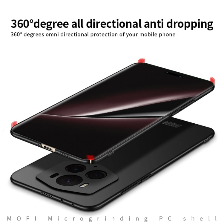 For Honor Magic6 RSR MOFI Frosted PC Ultra-thin Hard Phone Case(Black) - Huawei Cases by MOFI | Online Shopping South Africa | PMC Jewellery | Buy Now Pay Later Mobicred