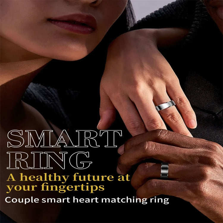 R6 SIZE 11 Smart Ring, Support Heart Rate / Blood Oxygen / Sleep Monitoring(Black) - Smart Rings / Smart Telephones by PMC Jewellery | Online Shopping South Africa | PMC Jewellery | Buy Now Pay Later Mobicred