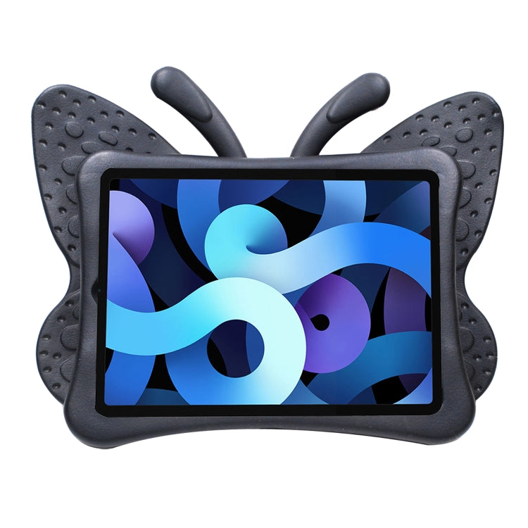 For iPad Pro 11 2024 Butterfly Bracket Kids EVA Shockproof Tablet Case(Black) - iPad Pro 11 2024 Cases by PMC TechLife | Online Shopping South Africa | PMC TechLife | Buy Now Pay Later Mobicred