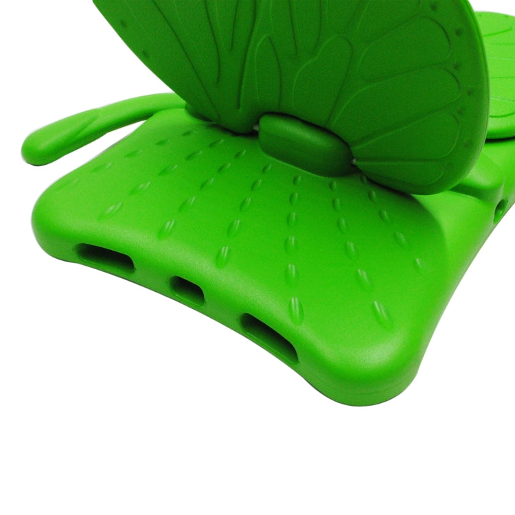 For iPad Pro 11 2024 Butterfly Bracket Kids EVA Shockproof Tablet Case(Green) - iPad Pro 11 2024 Cases by PMC TechLife | Online Shopping South Africa | PMC TechLife | Buy Now Pay Later Mobicred