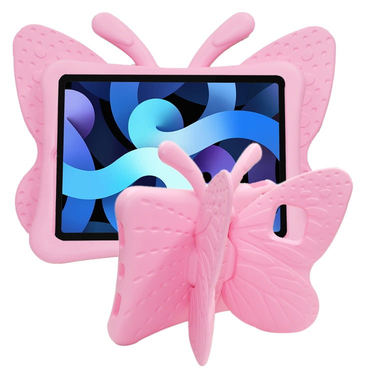 For iPad Pro 11 2024 Butterfly Bracket Kids EVA Shockproof Tablet Case(Pink) - iPad Pro 11 2024 Cases by PMC Jewellery | Online Shopping South Africa | PMC Jewellery | Buy Now Pay Later Mobicred