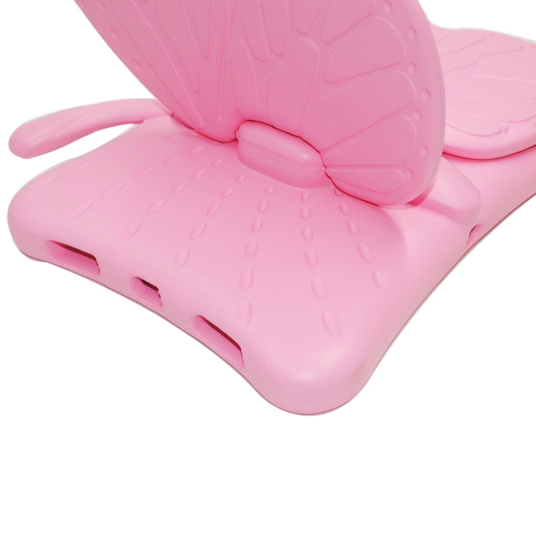 For iPad Pro 11 2024 Butterfly Bracket Kids EVA Shockproof Tablet Case(Pink) - iPad Pro 11 2024 Cases by PMC Jewellery | Online Shopping South Africa | PMC Jewellery | Buy Now Pay Later Mobicred