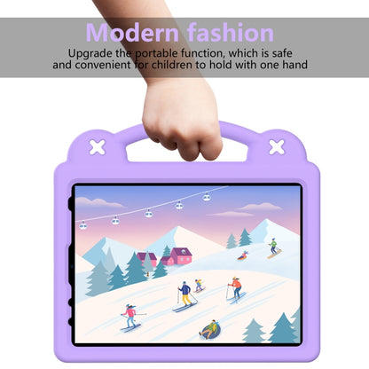 For  iPad Pro 11 2024 Handle Kickstand Children EVA Shockproof Tablet Case(Light Purple) - iPad Pro 11 2024 Cases by PMC Jewellery | Online Shopping South Africa | PMC Jewellery | Buy Now Pay Later Mobicred