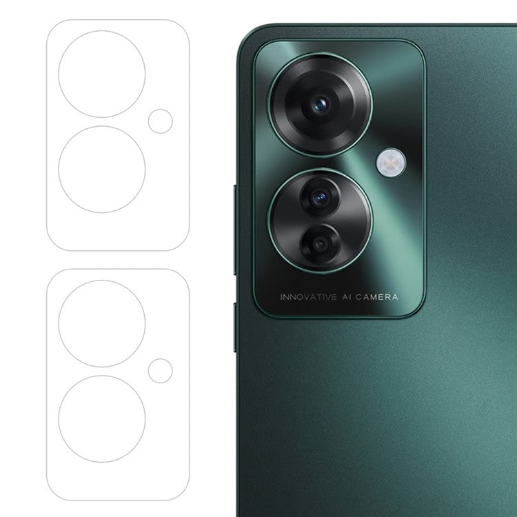 For OPPO Reno11 F / F25 Pro 2pcs ENKAY 9H Rear Camera Lens Tempered Glass Film(Transparent) - Reno11 F Tempered Glass by ENKAY | Online Shopping South Africa | PMC Jewellery | Buy Now Pay Later Mobicred