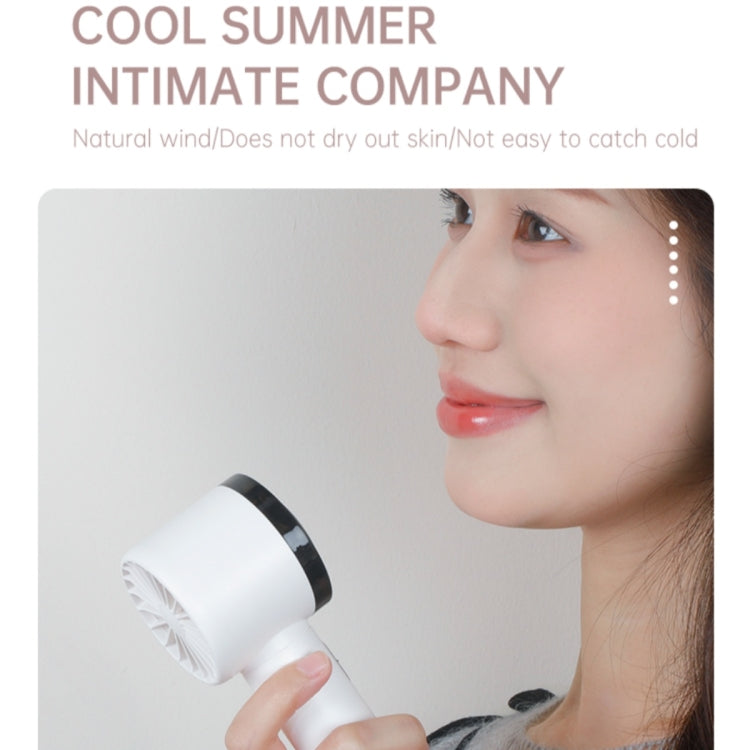 WX-625 Cold Compress Function Portable Mini Summer Fan Handheld Cooling Fan(Light Purple) - Electric Fans by PMC Jewellery | Online Shopping South Africa | PMC Jewellery | Buy Now Pay Later Mobicred