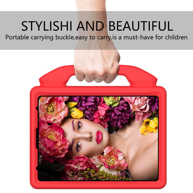 For iPad Pro 13 2024 Children EVA Shockproof Tablet Case with Thumb Bracket(Red) - iPad Pro 13 2024 Cases by PMC Jewellery | Online Shopping South Africa | PMC Jewellery | Buy Now Pay Later Mobicred