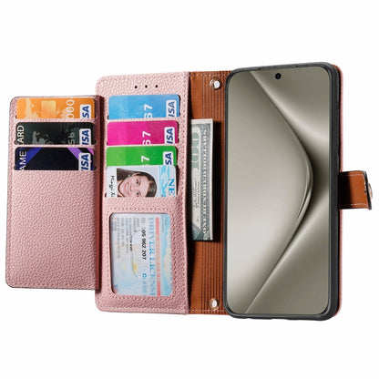 For Huawei Pura 70 Pro Love Zipper Lanyard Leather Phone Case(Pink) - Huawei Cases by PMC Jewellery | Online Shopping South Africa | PMC Jewellery | Buy Now Pay Later Mobicred