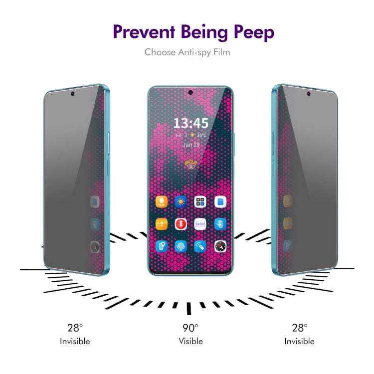 For Huawei Pura 70 ENKAY Hat-Prince 28 Degree Anti-peeping Privacy Tempered Glass Film - Huawei Tempered Glass by ENKAY | Online Shopping South Africa | PMC Jewellery | Buy Now Pay Later Mobicred