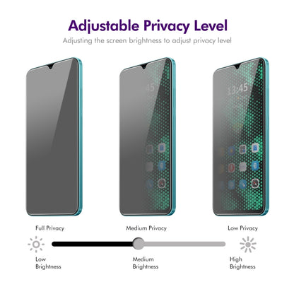 For Tecno Spark 9 Pro 5pcs ENKAY Hat-Prince 28 Degree Anti-peeping Privacy Tempered Glass Film - Others by ENKAY | Online Shopping South Africa | PMC Jewellery | Buy Now Pay Later Mobicred