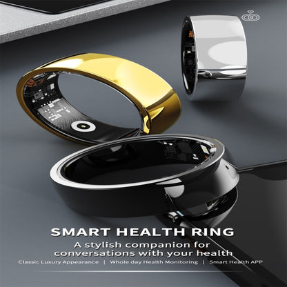 R09M SIZE 18 Smart Ring, Support Health Monitoring / Care For Families(Silver) - Smart Rings / Smart Telephones by PMC Jewellery | Online Shopping South Africa | PMC Jewellery | Buy Now Pay Later Mobicred