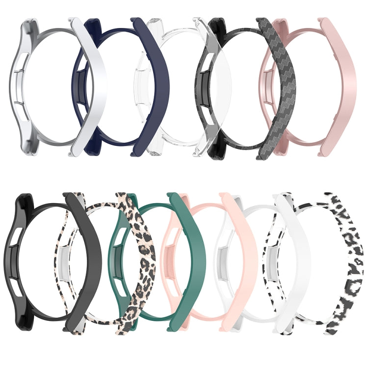 For Samsung Galaxy Watch FE 40mm Half Pack Hollow PC Watch Protective Case(Transparent) - Watch Cases by PMC TechLife | Online Shopping South Africa | PMC TechLife | Buy Now Pay Later Mobicred
