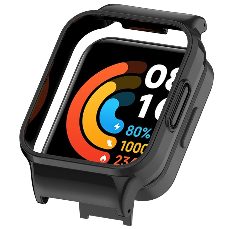 For Redmi Watch 4 Half Pack PC Watch Protective Case(Black) - Watch Cases by PMC TechLife | Online Shopping South Africa | PMC TechLife | Buy Now Pay Later Mobicred
