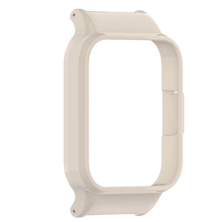 For Redmi Watch 3 Active Half Pack PC Watch Protective Case(Creamy White) - Watch Cases by PMC TechLife | Online Shopping South Africa | PMC TechLife | Buy Now Pay Later Mobicred