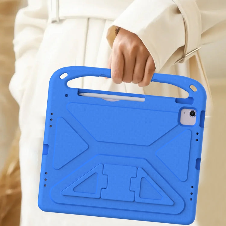 For iPad Pro 13 2024 Handle EVA Shockproof Tablet Case with Holder(Blue) - iPad Pro 13 2024 Cases by PMC TechLife | Online Shopping South Africa | PMC TechLife | Buy Now Pay Later Mobicred