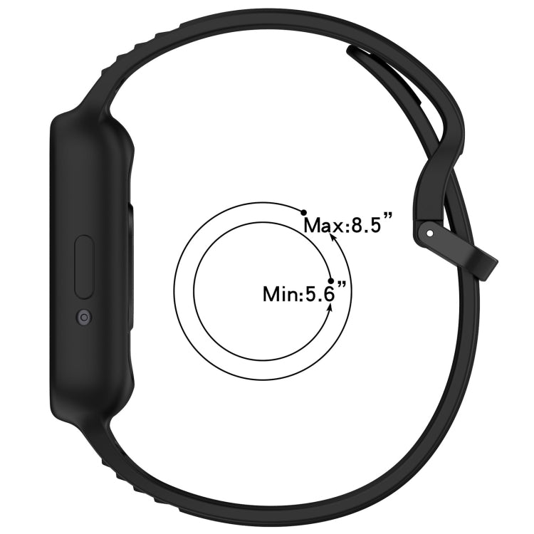 For  Huawei Band 9 NFC Two Color Frame Integrated Silicone Watch Band(Sky Blue) - free shipping - PMc TechLife - Order now!