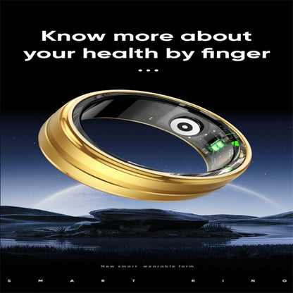 R06 SIZE 12 Smart Ring, Support Heart Rate / Blood Oxygen / Sleep Monitoring / Multiple Sports Modes(Black) - Smart Rings / Smart Telephones by PMC Jewellery | Online Shopping South Africa | PMC Jewellery | Buy Now Pay Later Mobicred