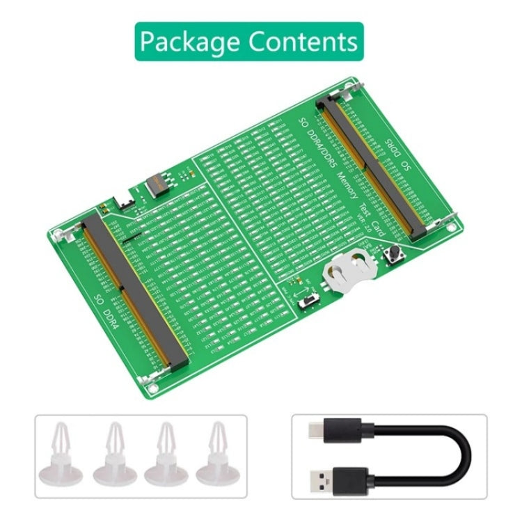 YNS-03 DDR4 / DDR5 2-in-1 Memory Tester Memory Test Card Notebook Memory Stick Tester - RAMs by PMC Jewellery | Online Shopping South Africa | PMC Jewellery | Buy Now Pay Later Mobicred
