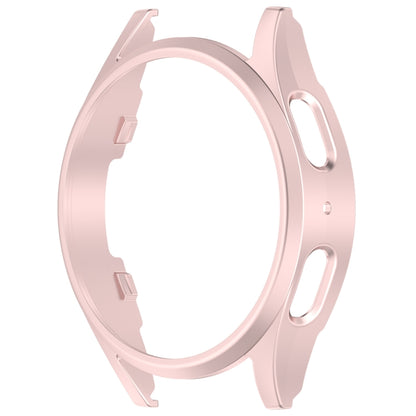 For Sansung Galaxy Watch 7 40mm Half Pack Hollow PC Watch Protective Case(Rose Pink) - Watch Cases by PMC Jewellery | Online Shopping South Africa | PMC Jewellery | Buy Now Pay Later Mobicred