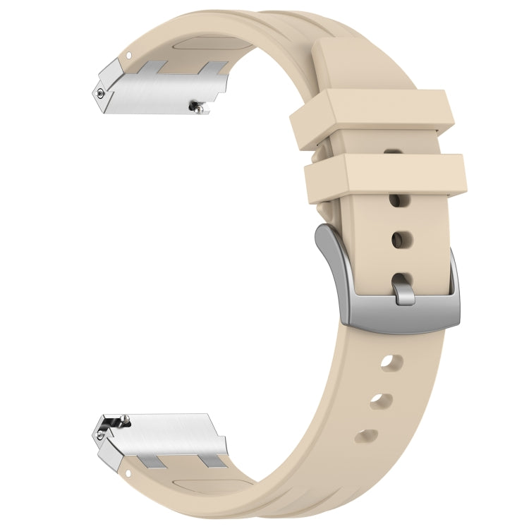 For Amazfit GTS 3 20mm Quick Release Silver Buckle Royal Silicone Watch Band(Starlight) - free shipping - PMC TechLife - Order now!