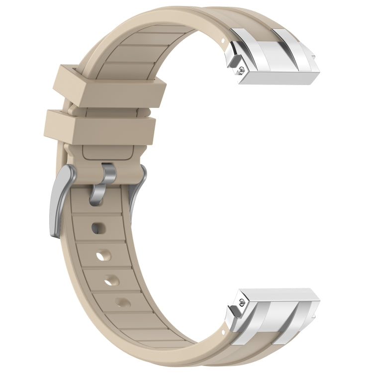 For Amazfit GTS 3 20mm Quick Release Silver Buckle Royal Silicone Watch Band(Starlight) - free shipping - PMC TechLife - Order now!